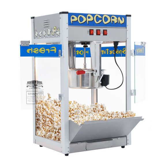 Great Northern Popcorn 12oz Pop Heaven Popcorn Maker with Accessories, Blue