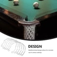 thumbnail image 3 of BESTYASH 6Pcs Aluminium Alloy Billiard Net Bag Fixator Table Pockets Replacement Kit, 3 of 8
