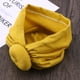 thumbnail image 4 of EeaseMX Turbante infantil con nudo, diademas para bebé, gorro bohemio con nudo para la cabeza (amarillo), 4 of 7