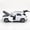011white, variant on 1/36 Scale SUV Alloy Pullback Toy Car, Die-Cast Metal Vehicle with 4 Openable Doors for Boys