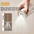 thumbnail image 4 of 2025 180ml Glass Salt Shaker with Press-Type Control, Sealed Seasoning Jar for Kitchen Use, Easy to Clean B, 4 of 5