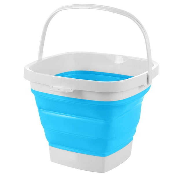 TFixol-cubo plegable portátil para lavabo de agua, contenedor para pesca, senderismo, mochilero