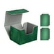 thumbnail image 1 of Caja para baraja de cartas coleccionables, con separadores de cartas, álbum para guardar cartas coleccionables Verde, 1 of 9
