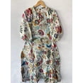 thumbnail image 2 of Mukut Print Cotton Dress, Handblock Dresses,Cotton BlockPrint Dress,Block Print,Indian Cotton Dress,block Print Dress,Cotton Handmade Dress, 2 of 7