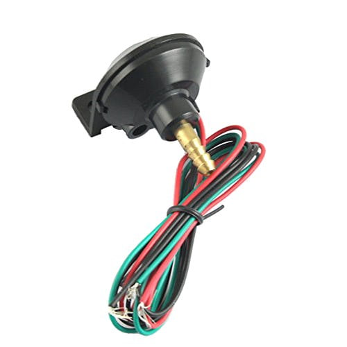 ESUPPORT Voiture 2" 52mm Numérique Turbo Boost Jauge PSI Bleu LED Universel Compteur Kit