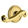 thumbnail image 2 of Grandeur Geonew_Prv_238_Lh Georgetown Solid Brass Rose Left Handed Privacy Lever Set -, 2 of 6