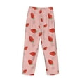 thumbnail image 4 of Kdxio Cute Strawberry C Print Men's Sleep Pajama Pant Lounge Pants with Pockets, 4 of 8