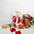 thumbnail image 3 of New Year 2023 Elk Christmas Decoration Cartoon For Home Ornaments Party Supplies Natal Navidad 18*12in Santa Claus, 3 of 11