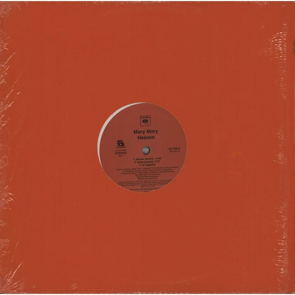 Mary Mary Heaven (Vinyl Record)