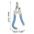 thumbnail image 4 of Cortauñas para mascotas duradero de 1 pieza Unique Bargains para perro y gato 5.51"x3.94" azul, 4 of 6