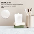thumbnail image 4 of Miangastore Cosmetic Accessories Cotton Pad Container White 1Set 3.6x3.3in, 4 of 9