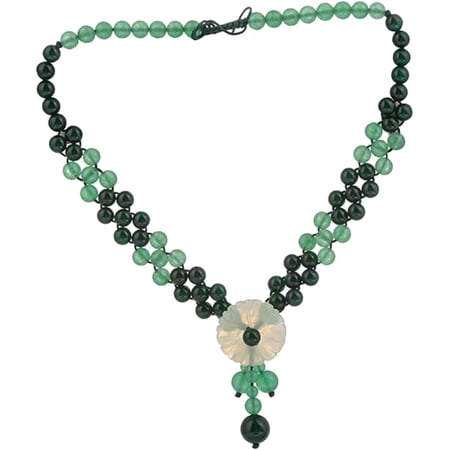 Genuine Xiuyan Jade Pro Necklace Ethnic Jewelry for Women Pendant Necklace Charm Customizable for Birthdays Festivals and Dates[u374]