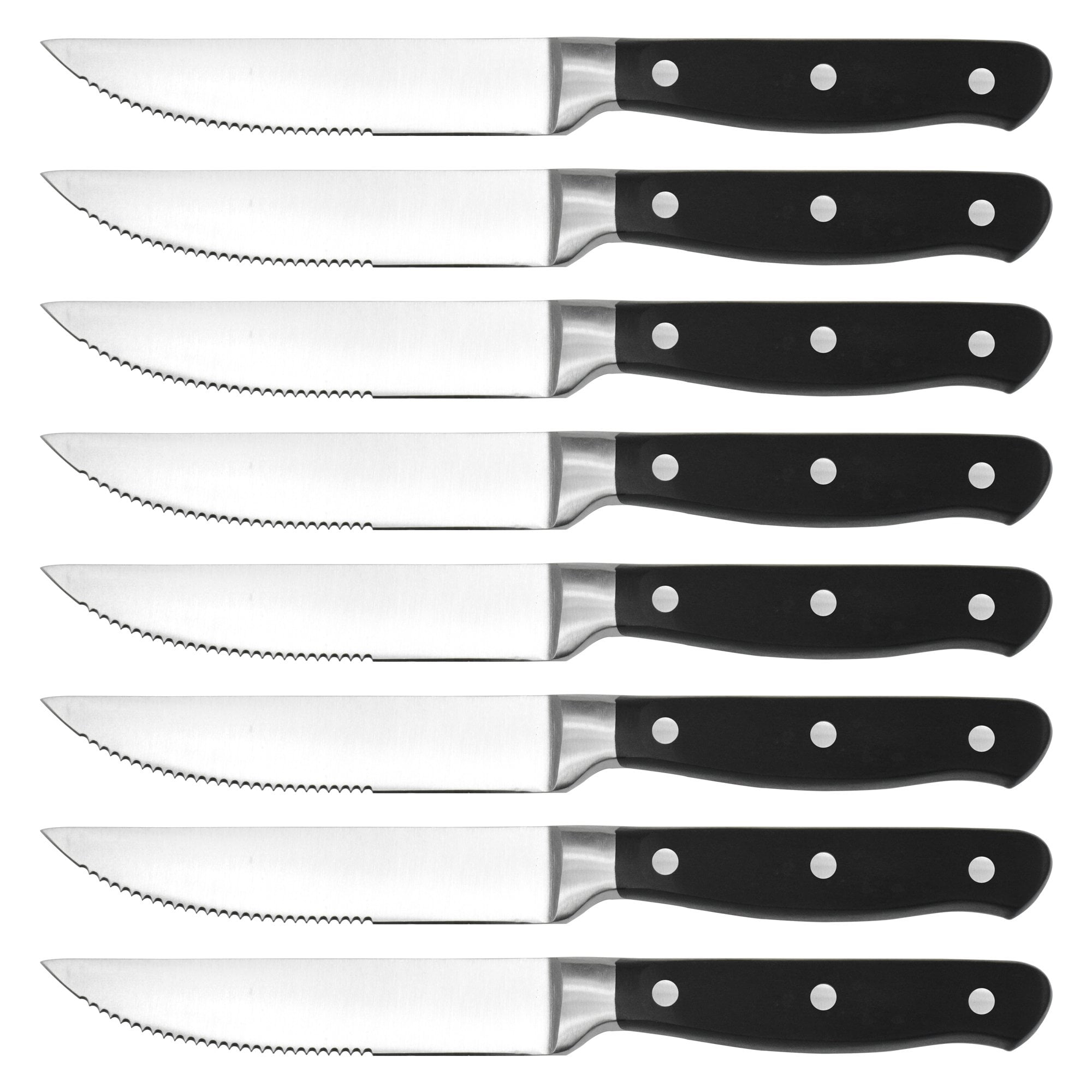 8Pcs Steak Knife Set, Service for 8, Elizabeth - Minimal