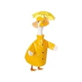 thumbnail image 5 of AZXY Yellow Raincoat Porch Goose Outfit, 23‑Inch Goose Clothing Costume for Cement Plastic Porch Goose Statue, Goose Clothes for Outdoor Garden Yard Lawn Patio Porch Decoration, 5 of 7
