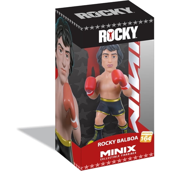 Rocky Figurine Statique de 3,75 Pouces Minix - Rocky Balboa No 164