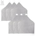 thumbnail image 3 of Gustave Set of 6 Christmas Chair Cover, Santa Claus Red Hat Chair Back Covers for Dining Room Home Holiday Party Xmas Decor Chair Slipcovers "Gray, 6PCS", 3 of 9