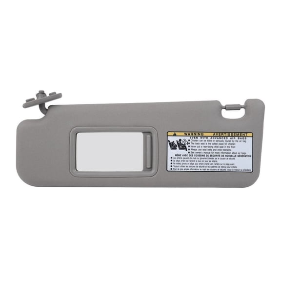 Driver Side Sun Visor in Tan Color - Left Side Interior Component