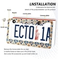 thumbnail image 4 of Coolnut Mexican Style Ceramic Tiles License Plate Frames 2 Packs,License Plate Covers,Universal Aluminum Tag Frame for Front and Rear Car Tags154 Home Decor, 4 of 7