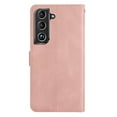 thumbnail image 4 of Tarise Galaxy S21 FE 5G Flip Wallet Phone Case, PU Leather Kickstand Wrist Strap Card Holders Shockproof TPU Inner Shell Slim Magnetic Solid Color Case Cover for Samsung Galaxy S21 FE 5G 6.5",Rosegold, 4 of 10