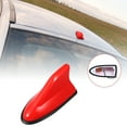 thumbnail image 2 of Unique Bargains Self Adhesive Shark Fin Shape Car Roof Aerial Antenna Decorative AM/FM Radio Signal Antenna Red, 2 of 6