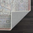 thumbnail image 6 of Hauteloom Bagamanoc Living Room, Bedroom Machine Washable Area Rug - Traditional - Dark Red, Navy, Denim - 7'6" x 9'6", 6 of 16