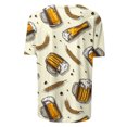 thumbnail image 4 of Fiudx Ofertas Flash Del Día Solo En Línea Camiseta de Manga Corta con Cuello Redondo y Estampado Informal de Oktoberfest para Mujer, Top de Manga Corta con Cuello Redondo, 4 of 5