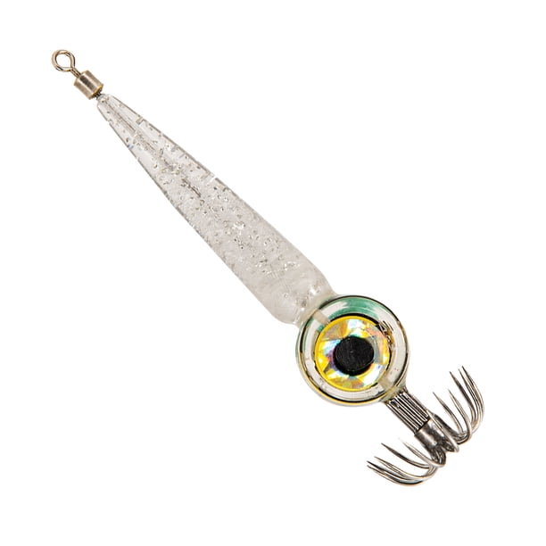 Pesca LED Fish Bait Lure Light Calamar Pesca Pulpo Mar Lámpara subacuática (Blanco)