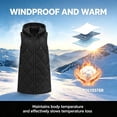 thumbnail image 5 of VBVC Women's Long Quilted Vest with Pockets , Side Zip Hem Sleeveless Puffer Jacket For Women, S-3XL, 5 of 10