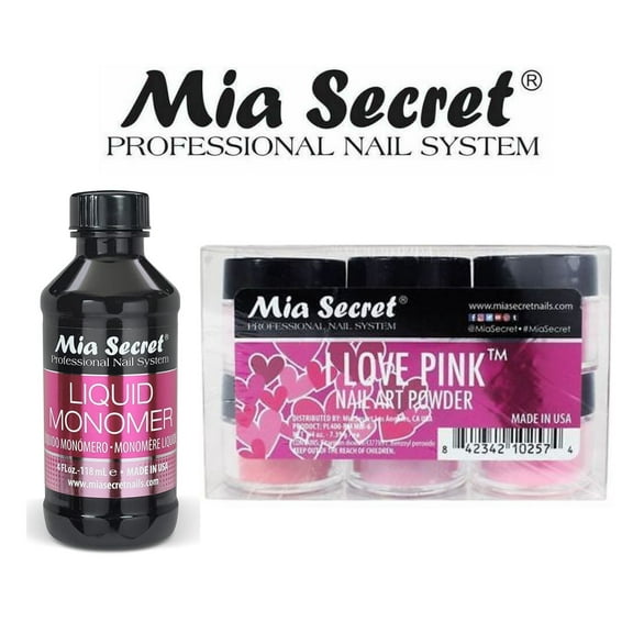 Mia Secret - Monomer 4 oz I Love Pink