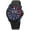 Blue, Red, variant on Men's Eco-Drive Spider Man Black Strap Watch