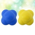 thumbnail image 2 of KAKOWELY 2pcs Agility Reaction Reflex Ball Bouncing Ball Reaction Training Ball Exercise Fitness Ball (Assorted Color),2.28"X2.28"X2.28", 2 of 4