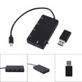 thumbnail image 3 of Greensen 4 Port Micro USB Hub USB2.0 OTG Extension Adapter Charging Cable for Smartphone and Tablet, 4 Port OTG Cable Adapter, Micro USB Hub OTG Adapter, 3 of 6