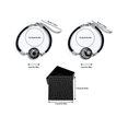 thumbnail image 2 of 2pc Pulseras Para Parejas De Sol Y Luna Xtellar Brilla Oscuridad, 2 of 4