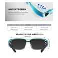 thumbnail image 4 of KALIYADI Fit Over Wrap Sunglasses Polarized Sun Glasses:Wrap Around Eyeglasses for Men and Women with UV Protection for Driving, 4 of 8