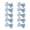 Blue 10pcs, variant on mdesiwst 10 Pcs Mini Bows Tiny Ribbon Bows Small Pre-tied Bows for DIY Crafts Sewing Scrapbooking Gift Wrapping Hair Accessories Party Decoration