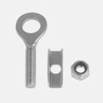 thumbnail image 4 of 10 Pcs Bike Chain Tensioner Bike Chain Tool Dead Speed Chain Buckle Folding Accessories Chain Tensioner Chain Adjuster Zipper (10pcs) Alloy Galvanized, 4 of 6