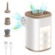 thumbnail image 1 of Bomba de aire portátil, bomba de aire eléctrica inalámbrica con luz LED, batería recargable, bomba para colchón de aire, inflador ultraligero, 1 of 10
