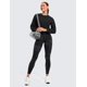 thumbnail image 3 of Pantalones CRZ YOGA Butterluxe Tie Dye Negro de Cintura Alta 25", 3 of 5