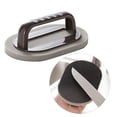 thumbnail image 3 of Kitchen Descaling Clean Rub Pot Nano Diamond Emery Brush Sponge Eraser Remove Rust Kitchen Clean Tools with Handle(Brown), 3 of 8