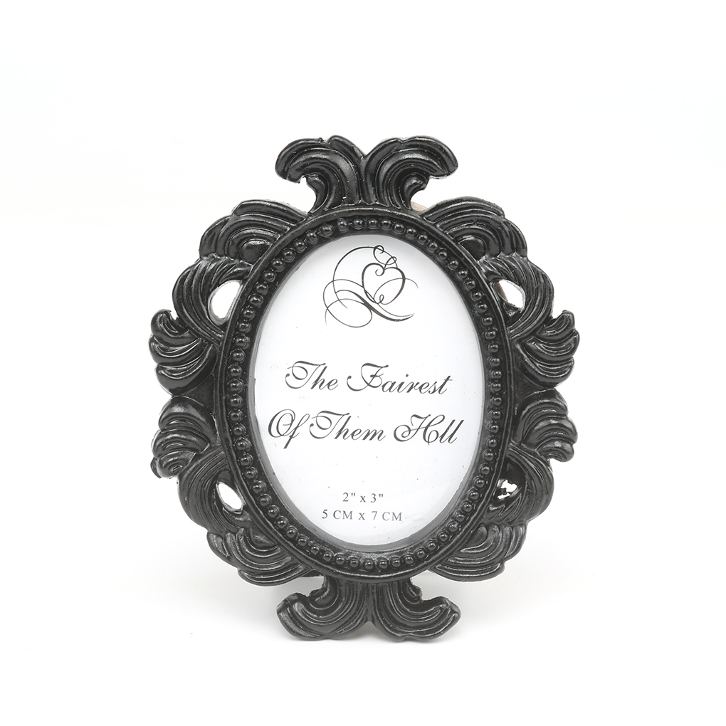 Floral Photo Frame Round Frame Picture Frame Holder Wedding Decor