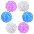 thumbnail image 1 of Bolas para secadora, paquete de 6 bolas para lavar chaquetas de plumas, bola para lavar a máquina, bola para secadora, bola para secadora reutilizable, bolas para secadora, bola para secadora F, 1 of 4