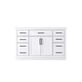 thumbnail image 5 of Elegant Kitchen and Bath Alden 54 inch Single Bathroom Vanity in White, 5 of 10