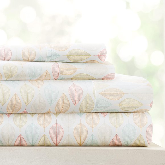 Linen Market 3 Piece Twin Bedding Sheet Set (Yellow Fall Foliage) - Sleep Better Than Ever with These Ultra-Soft & Cooling Bed Sheets for Your Twin Size Bed - Deep Pocket Fits 16" Mattress