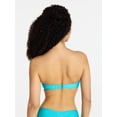 thumbnail image 4 of No Boundaries Starfish Brooch Bandeau Bikini Top, Women's XXS-XXL, 4 of 6