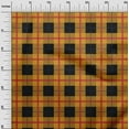 thumbnail image 2 of oneOone Viscose Chiffon Black Fabric Madras Check Sewing Fabric By The Yard Printed Diy Clothing Sewing Supplies 42 Inch Wide, 2 of 4