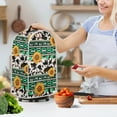 thumbnail image 3 of Yuyamidu Cow Print Blender Cover with Handle Sunflower Food Processor Cover Universal Coffee Maker Appliance Covers Kitchen Appliance Dustproof Cover Decoration, 3 of 6