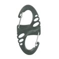 thumbnail image 4 of Mosquetón 8 S Forma Snap Biner Clips Camping al aire libre Molle Mochilas Hebilla, 4 of 6