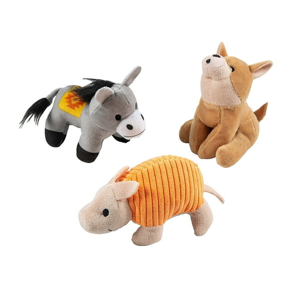 Fun Express Stuffed Desert Animals - Soft & Cuddly Plush Toys Kids Perfect for Playtime Collecting Desert-Themed Parties Decor and Educational Fun - Ideal for Gifting & Special Occasions - 12 Pieces