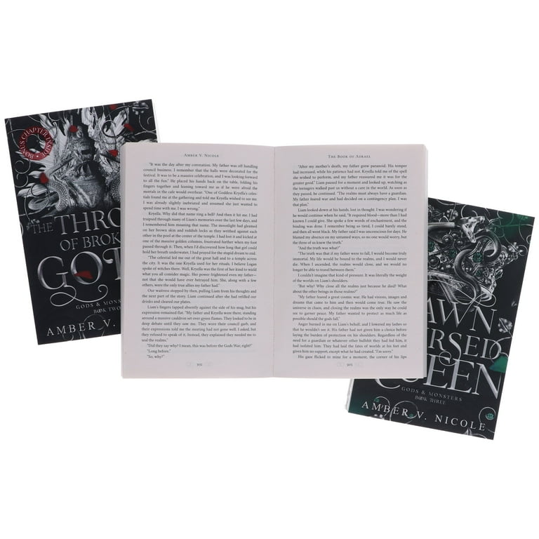 Gods & Monsters Series By Amber V. Nicole 3 Books Collection Set - Fiction  - Paperback - Walmart.com