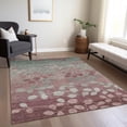 thumbnail image 6 of Addison Rugs Chantille Indoor/Outdoor Transitional Floral Blush Machine Washable Rectangle Rug, 5' x 7'6", 6 of 8